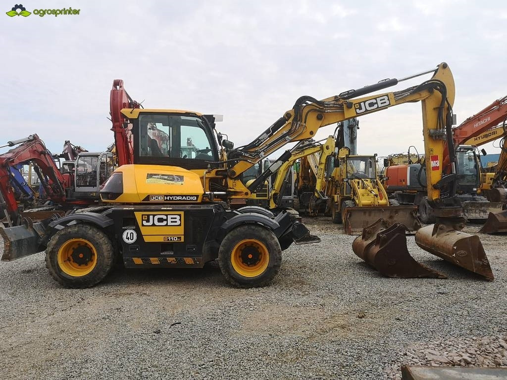 JCB Hydradig 110W  - Ekskavator roda: gambar 3 JCB Hydradig 110W  - Ekskavator roda: gambar 3