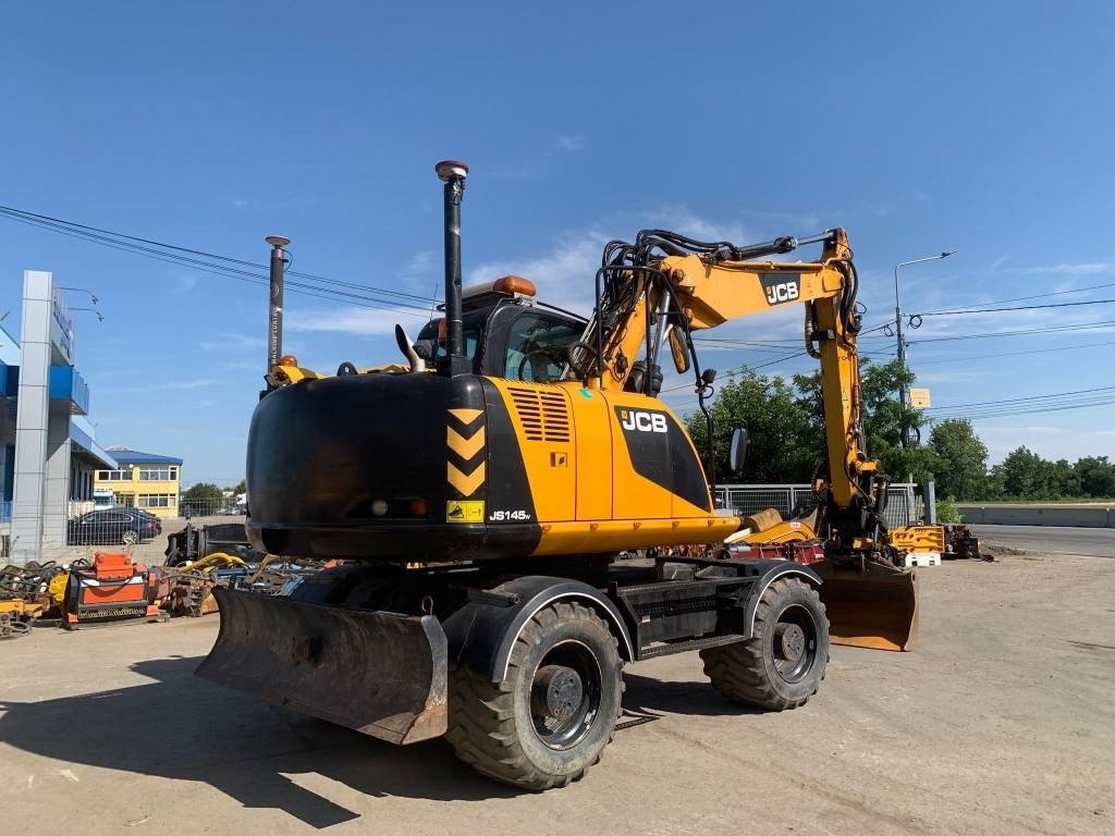 JCB JS 145 W+Engcon Rototilt+Sistem Laser 2D Leica Ico - Ekskavator roda: gambar 4 JCB JS 145 W+Engcon Rototilt+Sistem Laser 2D Leica Ico - Ekskavator roda: gambar 4