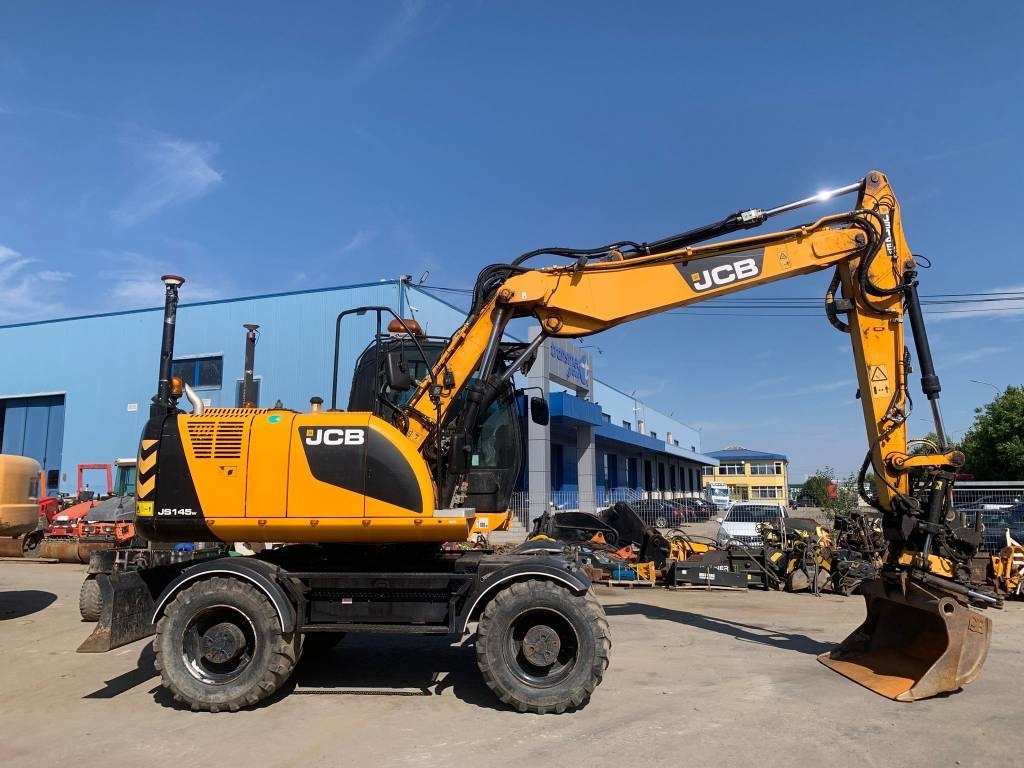 JCB JS 145 W+Engcon Rototilt+Sistem Laser 2D Leica Ico - Ekskavator roda: gambar 3 JCB JS 145 W+Engcon Rototilt+Sistem Laser 2D Leica Ico - Ekskavator roda: gambar 3