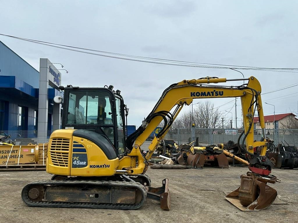 Komatsu PC 45 MR + RototiltRT20B - Ekskavator mini: gambar 5 Komatsu PC 45 MR + RototiltRT20B - Ekskavator mini: gambar 5