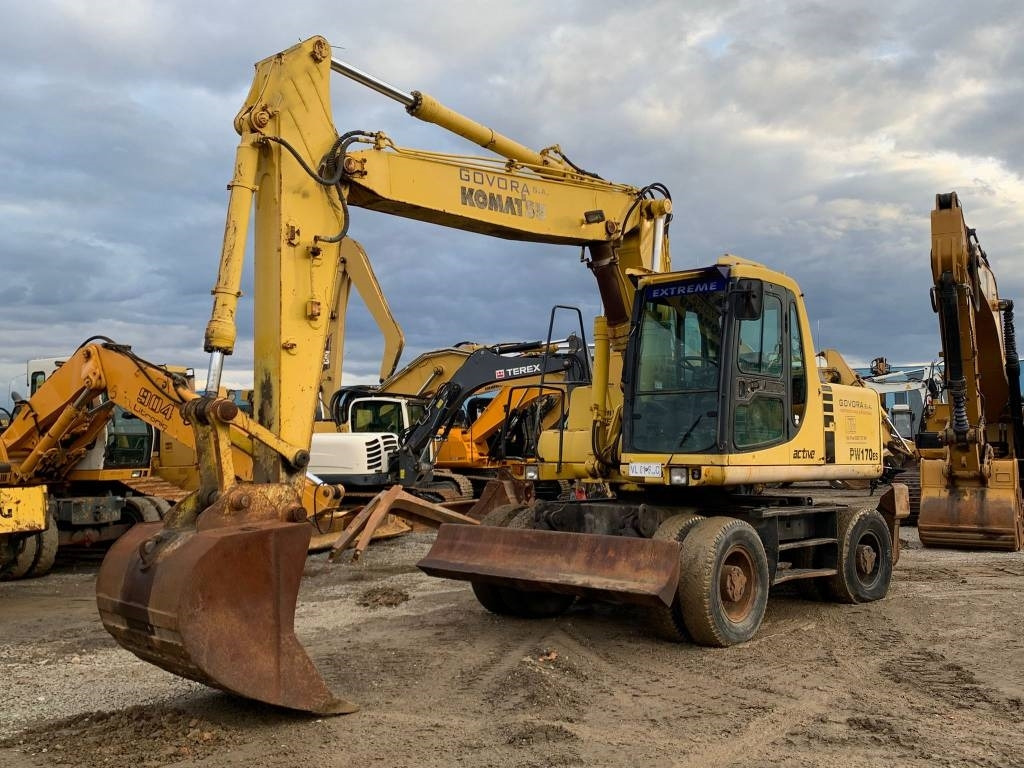 Komatsu PW 170 ES - Ekskavator roda: gambar 1 Komatsu PW 170 ES - Ekskavator roda: gambar 1