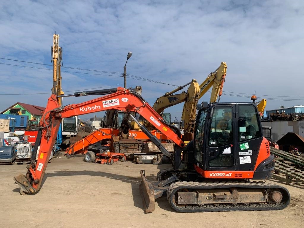 Kubota KX 080-4A - Ekskavator mini: gambar 2 Kubota KX 080-4A - Ekskavator mini: gambar 2