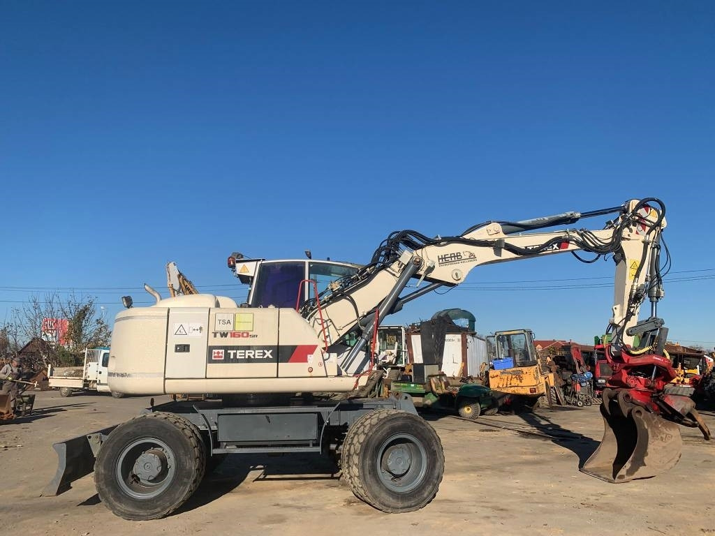 Terex TW160SR+Sandco Rototilt - Ekskavator roda: gambar 3 Terex TW160SR+Sandco Rototilt - Ekskavator roda: gambar 3