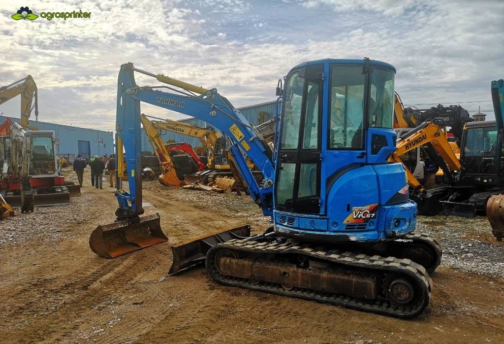 Yanmar Vio 57 - Ekskavator mini: gambar 4 Yanmar Vio 57 - Ekskavator mini: gambar 4