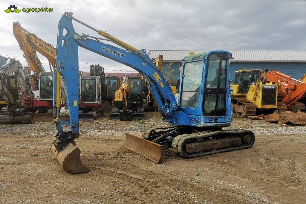 Yanmar Vio 57 - Ekskavator mini: gambar 2 Yanmar Vio 57 - Ekskavator mini: gambar 2