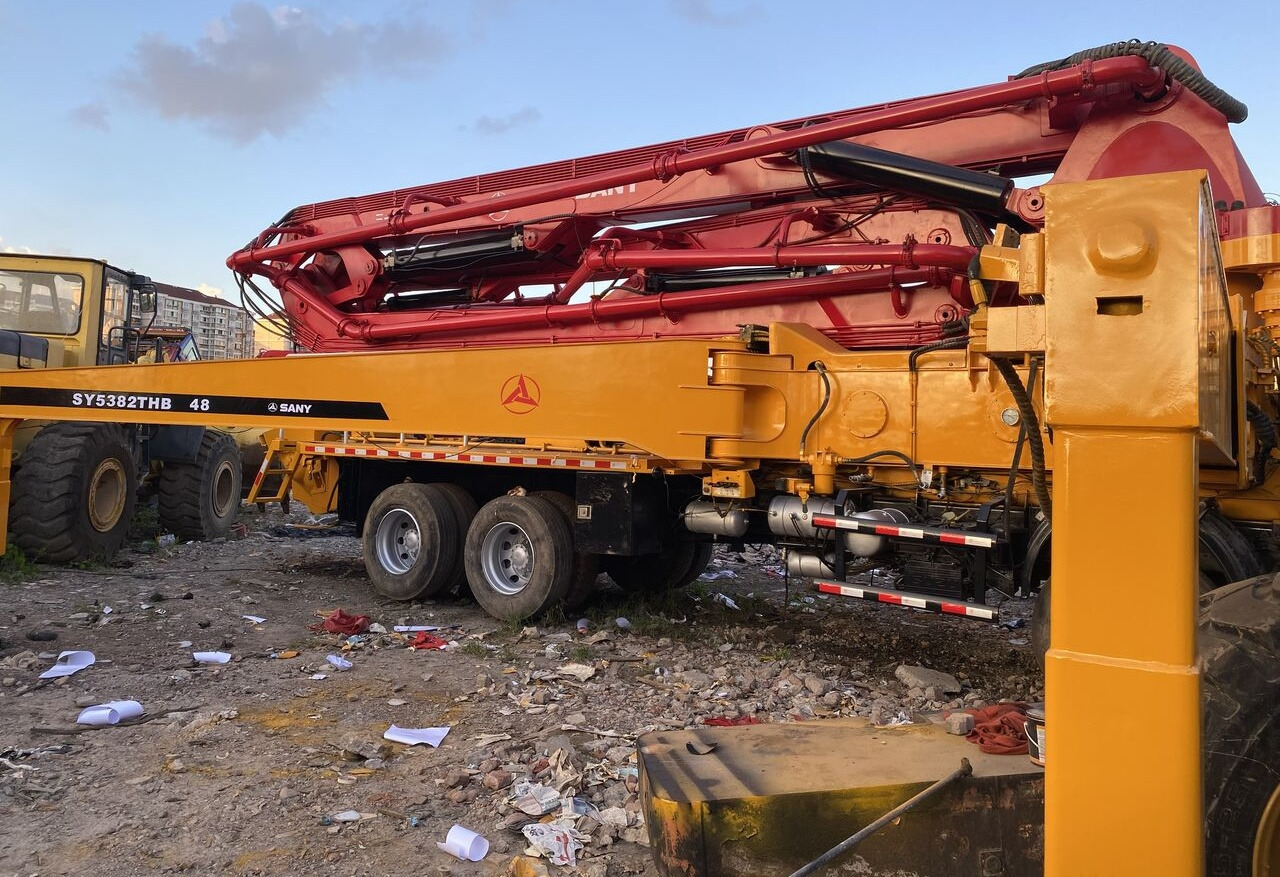 Truk pompa beton Sany SY5382THB: gambar 7