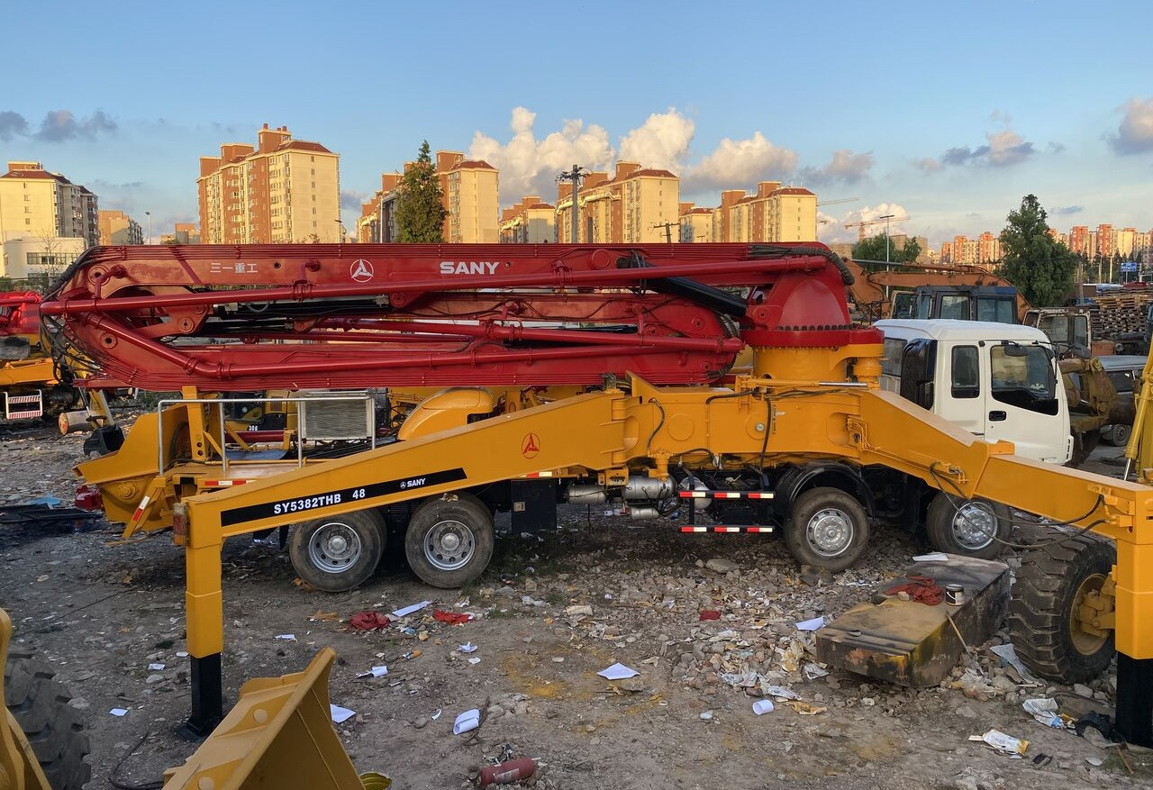 Truk pompa beton Sany SY5382THB: gambar 10