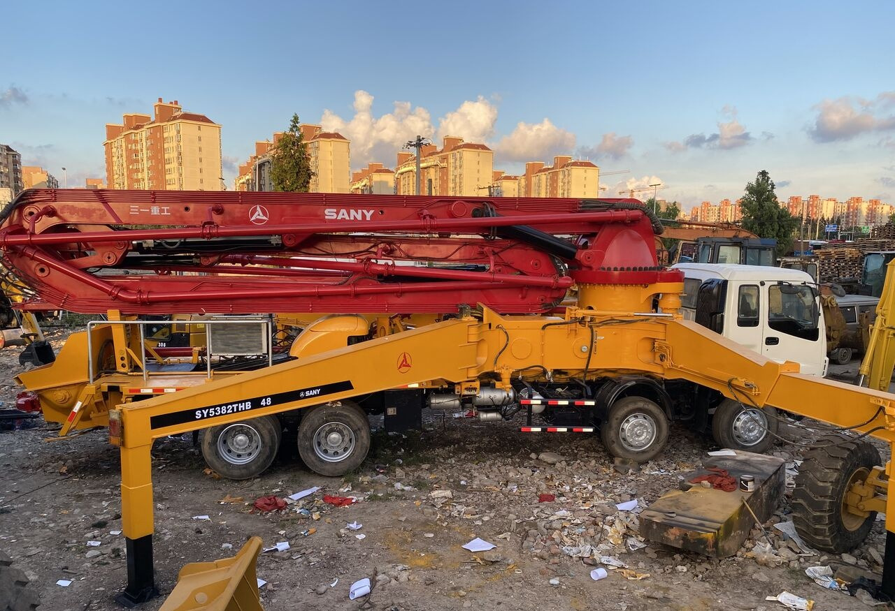 Truk pompa beton Sany SY5382THB: gambar 9