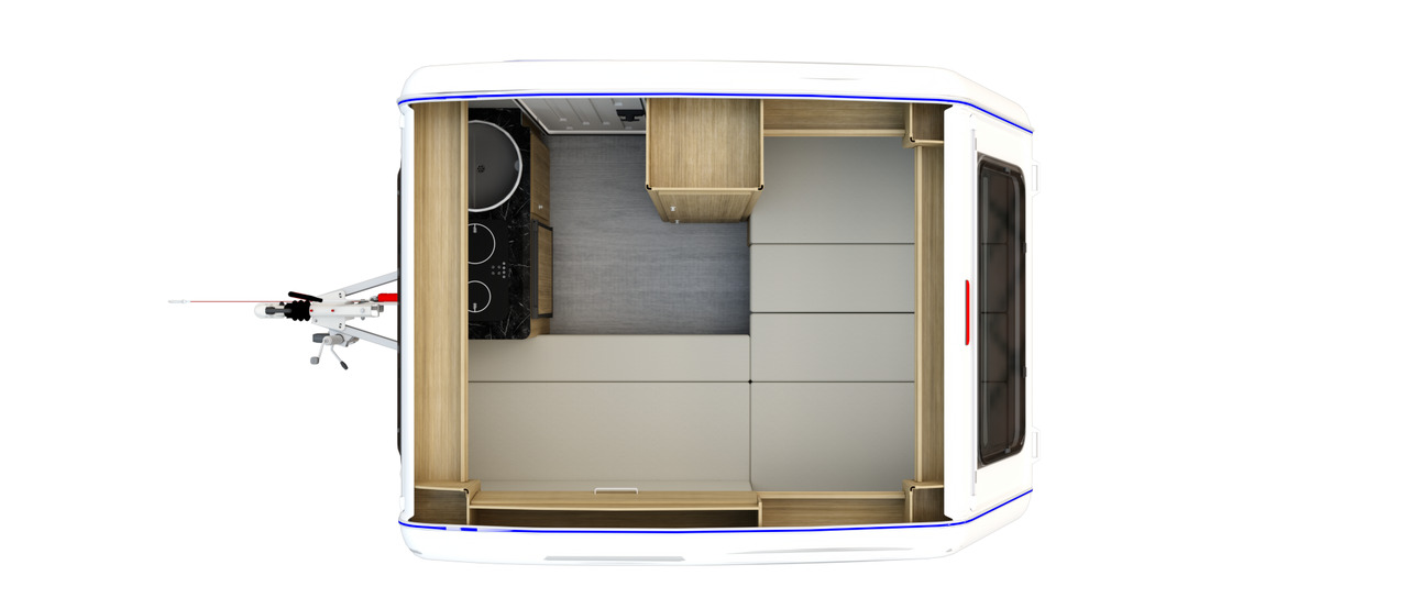 Niewiadów N126E kemping 2+1 3 osoby 750kg BEST PRICE - Karavan: gambar 3 Niewiadów N126E kemping 2+1 3 osoby 750kg BEST PRICE - Karavan: gambar 3