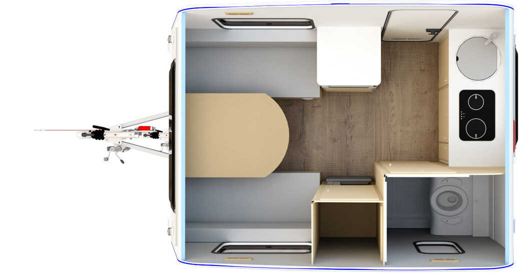 Niewiadów NT-SPORT przyczepa kempignowa caravan - best prices - Karavan: gambar 4 Niewiadów NT-SPORT przyczepa kempignowa caravan - best prices - Karavan: gambar 4