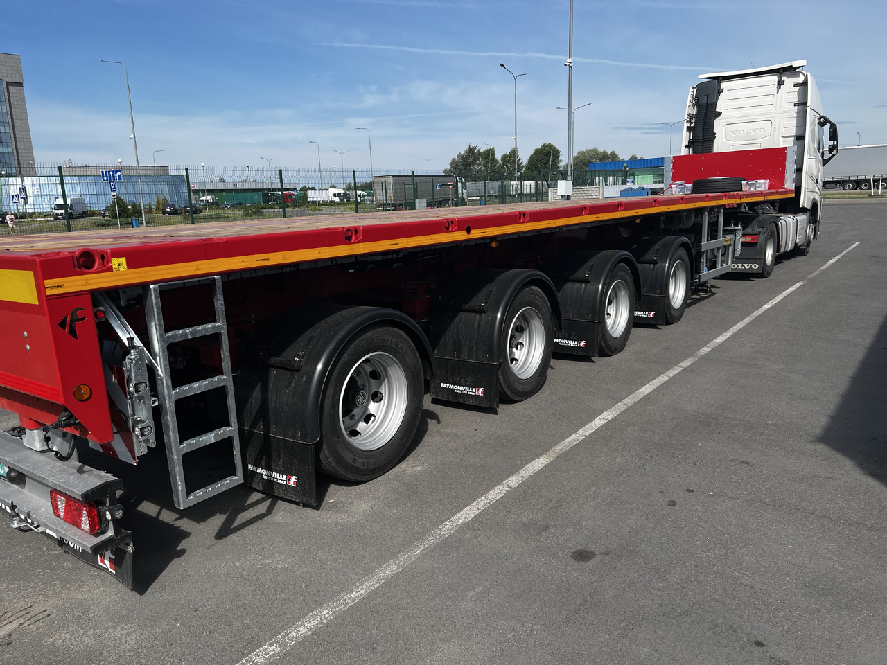 FAYMONVILLE TeleMax Tele-Z-4H-AAA - Semi-trailer flatbed: gambar 2 FAYMONVILLE TeleMax Tele-Z-4H-AAA - Semi-trailer flatbed: gambar 2