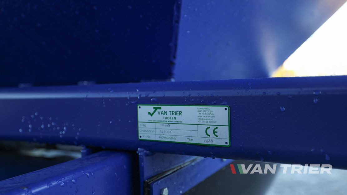 Peralatan penyimpanan Van Trier TR45-35 Hopper: gambar 6