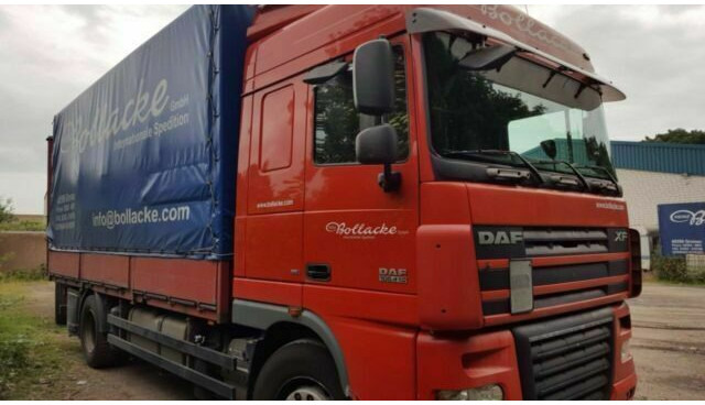 DAF 105-410 XF Plane Spriegel German Truck - Truk dengan terpal samping: gambar 3 DAF 105-410 XF Plane Spriegel German Truck - Truk dengan terpal samping: gambar 3