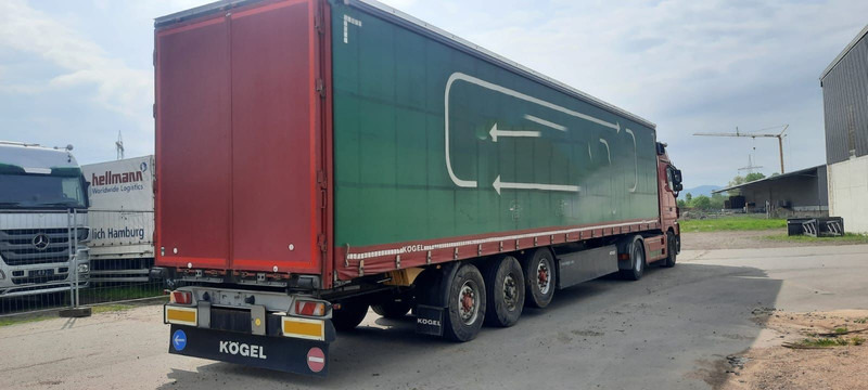 Kögel 3-Achser Tautliener - Semi-trailer dengan terpal samping: gambar 2 Kögel 3-Achser Tautliener - Semi-trailer dengan terpal samping: gambar 2