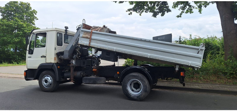 MAN 10.163 Kipper mit Kran+Greifer - Truk jungkit: gambar 2 MAN 10.163 Kipper mit Kran+Greifer - Truk jungkit: gambar 2