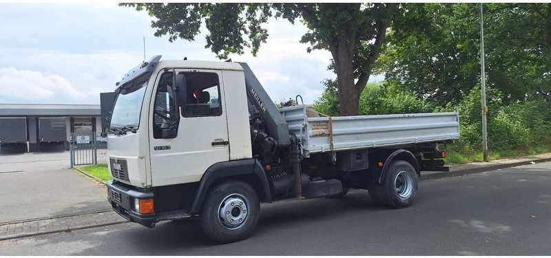 MAN 10.163 Kipper mit Kran+Greifer - Truk jungkit: gambar 3 MAN 10.163 Kipper mit Kran+Greifer - Truk jungkit: gambar 3