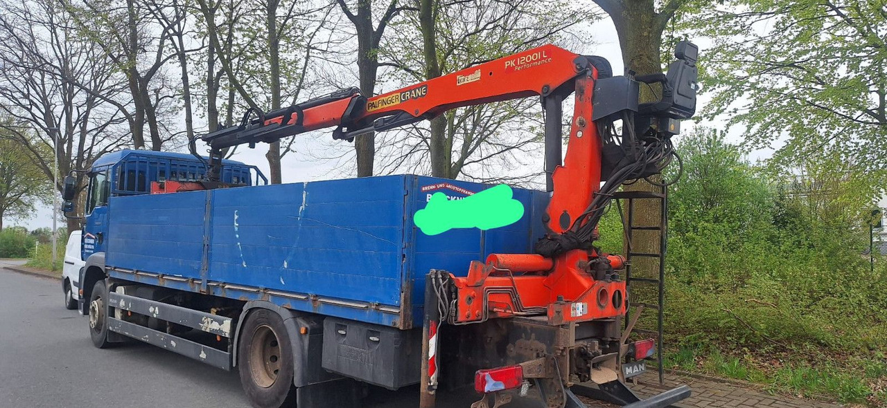 MAN 18.310 Pritsche mit Kran - Truk flatbed: gambar 3 MAN 18.310 Pritsche mit Kran - Truk flatbed: gambar 3