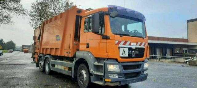 MAN 26.320 Müllwagen Faun Variopress - Truk sampah: gambar 1 MAN 26.320 Müllwagen Faun Variopress - Truk sampah: gambar 1