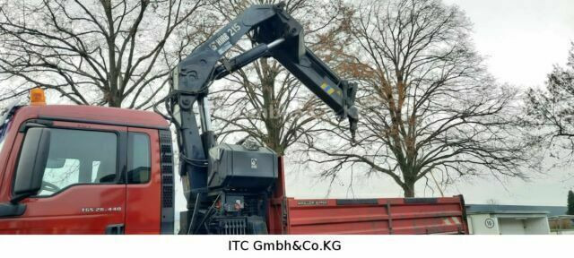 MAN 26.440TGS Kipper+Kran Meiller/Stahl - Truk jungkit, Truk derek: gambar 4 MAN 26.440TGS Kipper+Kran Meiller/Stahl - Truk jungkit, Truk derek: gambar 4