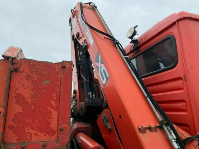 MAN ME18.284 mit Kran Not Aus Hiab 122B - Truk flatbed, Truk derek: gambar 4 MAN ME18.284 mit Kran Not Aus Hiab 122B - Truk flatbed, Truk derek: gambar 4