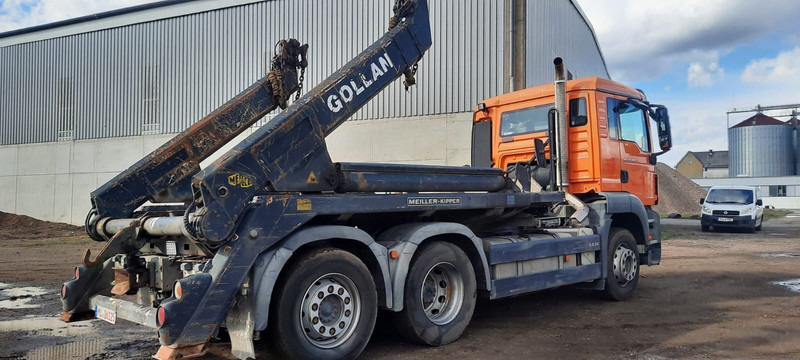 MAN TG-S 28.400 BL 6x2 Absetzkipper - Truk skip loader: gambar 4 MAN TG-S 28.400 BL 6x2 Absetzkipper - Truk skip loader: gambar 4