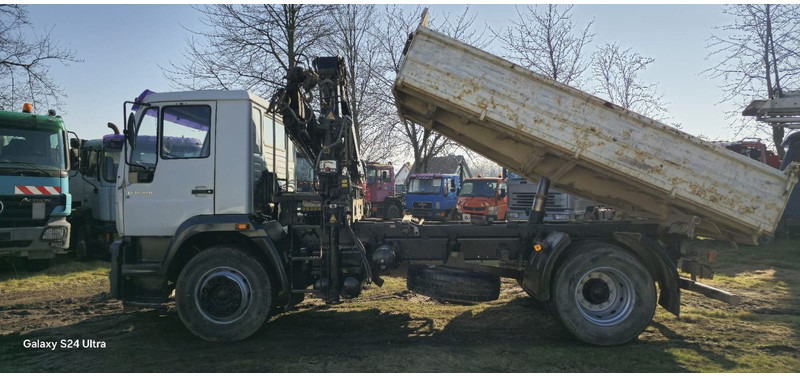MAN TGM 18.220 4x2 3.S-Kipper mit Kran - Truk jungkit, Truk derek: gambar 3 MAN TGM 18.220 4x2 3.S-Kipper mit Kran - Truk jungkit, Truk derek: gambar 3