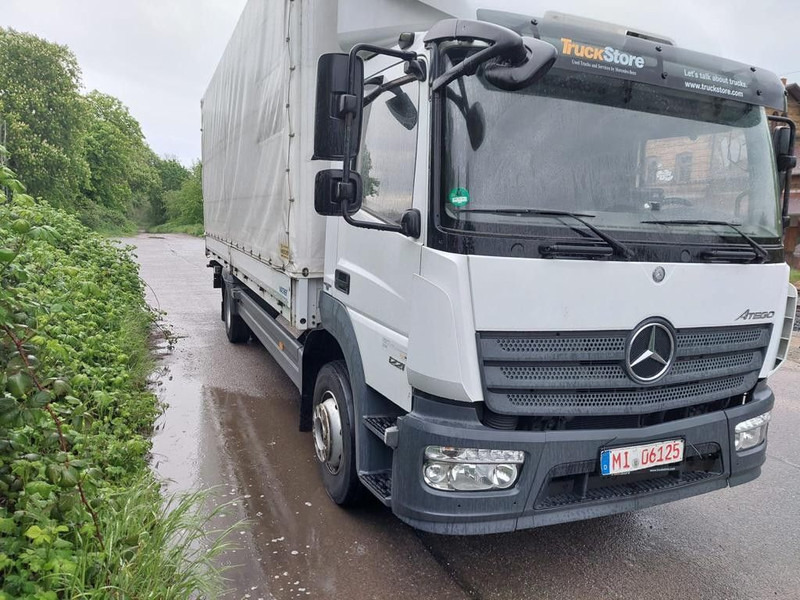 Mercedes-Benz 1221 Atego 3 Plane/Spr. LBW - Truk dengan terpal samping: gambar 1 Mercedes-Benz 1221 Atego 3 Plane/Spr. LBW - Truk dengan terpal samping: gambar 1