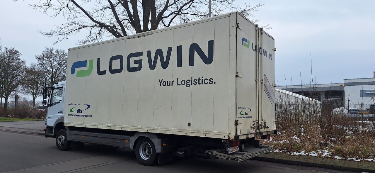 Mercedes-Benz 1222 Atego Koffer mit LBW Klima - Truk box: gambar 2 Mercedes-Benz 1222 Atego Koffer mit LBW Klima - Truk box: gambar 2