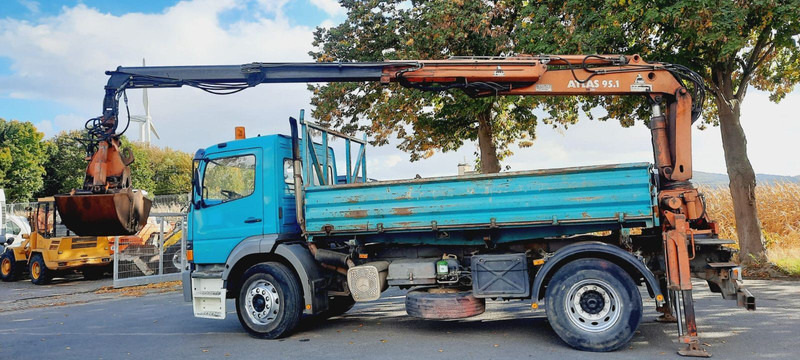 Mercedes-Benz 1828K 4x2 Kipper KRAN+Funk/Greifer - Truk jungkit, Truk derek: gambar 3 Mercedes-Benz 1828K 4x2 Kipper KRAN+Funk/Greifer - Truk jungkit, Truk derek: gambar 3