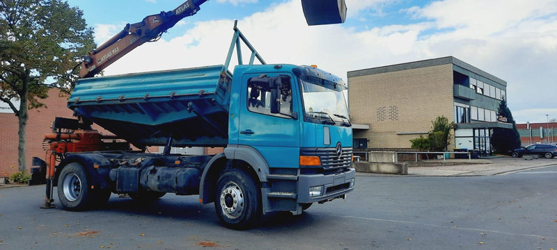 Mercedes-Benz 1828K 4x2 Kipper KRAN+Funk/Greifer - Truk jungkit, Truk derek: gambar 2 Mercedes-Benz 1828K 4x2 Kipper KRAN+Funk/Greifer - Truk jungkit, Truk derek: gambar 2