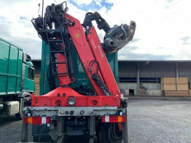 Mercedes-Benz 1844K 4x2 Kipper mit Kran Blattgefedert - Truk jungkit, Truk derek: gambar 3 Mercedes-Benz 1844K 4x2 Kipper mit Kran Blattgefedert - Truk jungkit, Truk derek: gambar 3