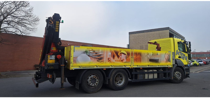 Mercedes-Benz 2636 Axor 3-Achser 6x2 mit Kran PK14002+Funk - Truk flatbed, Truk derek: gambar 4 Mercedes-Benz 2636 Axor 3-Achser 6x2 mit Kran PK14002+Funk - Truk flatbed, Truk derek: gambar 4