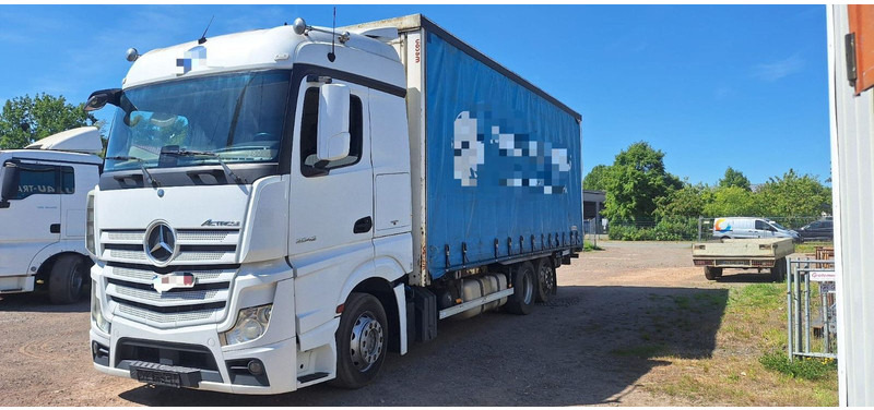 Mercedes-Benz 2642 Jumbozug Mit Hänger - Truk dengan terpal samping: gambar 2 Mercedes-Benz 2642 Jumbozug Mit Hänger - Truk dengan terpal samping: gambar 2
