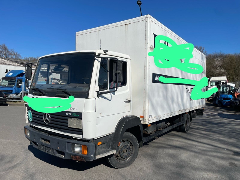 Mercedes-Benz 811 Koffer Blatt/Blatt Gefedert - Truk box: gambar 1 Mercedes-Benz 811 Koffer Blatt/Blatt Gefedert - Truk box: gambar 1