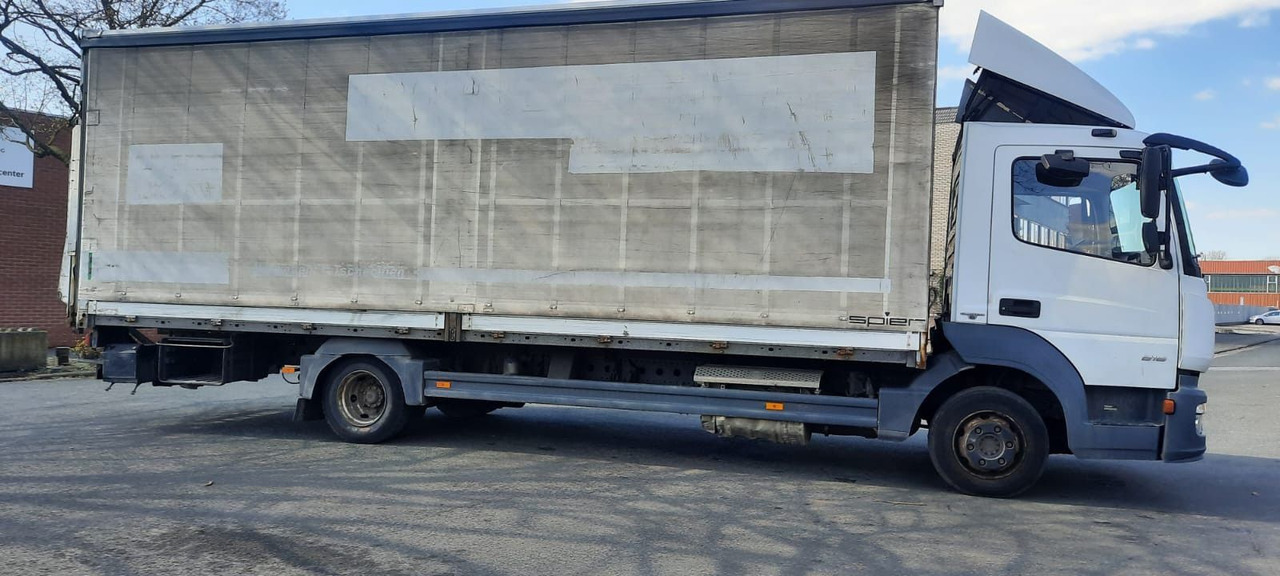 Mercedes-Benz 816 Atego 4x2 Plane Spriegel Klima - Van dengan terpal samping: gambar 1 Mercedes-Benz 816 Atego 4x2 Plane Spriegel Klima - Van dengan terpal samping: gambar 1
