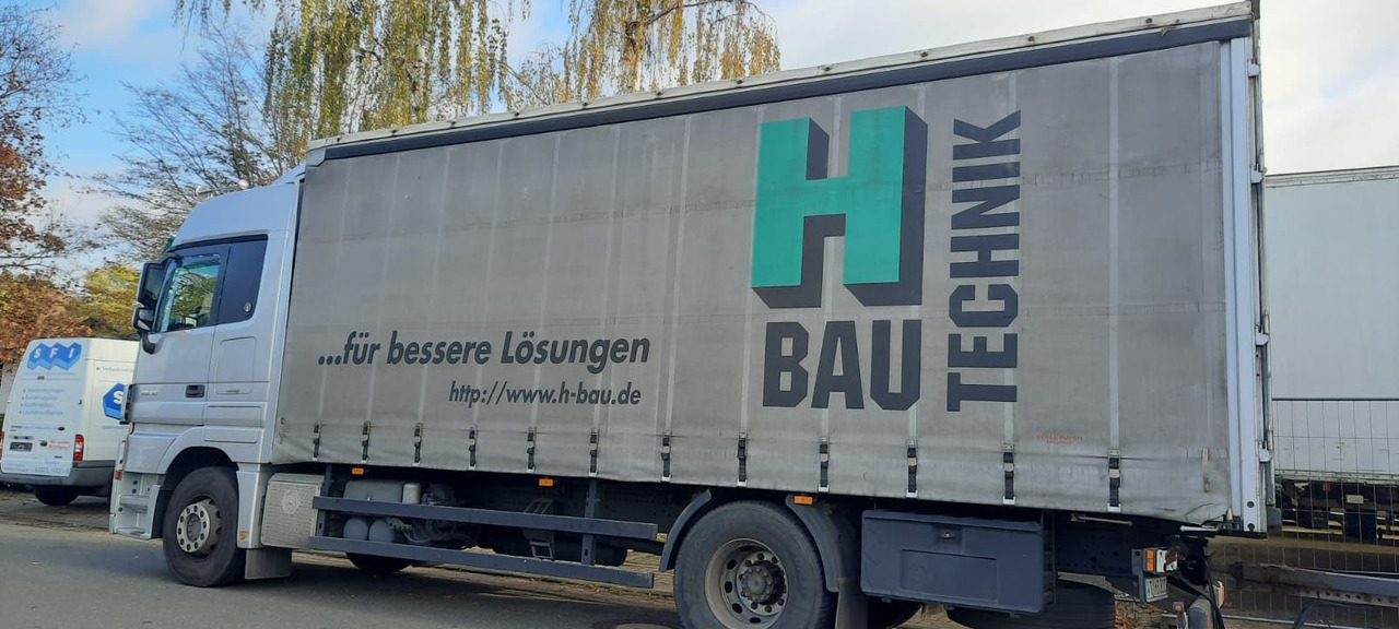 Mercedes-Benz Actros 1846 Plane/Spr. 6-Zyl. 2-Achser - Truk dengan terpal samping: gambar 5 Mercedes-Benz Actros 1846 Plane/Spr. 6-Zyl. 2-Achser - Truk dengan terpal samping: gambar 5