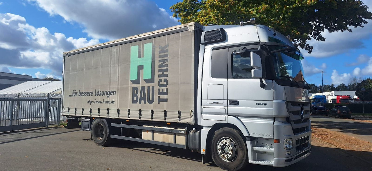 Mercedes-Benz Actros 1846 Plane/Spr. 6-Zyl. 2-Achser - Truk dengan terpal samping: gambar 3 Mercedes-Benz Actros 1846 Plane/Spr. 6-Zyl. 2-Achser - Truk dengan terpal samping: gambar 3