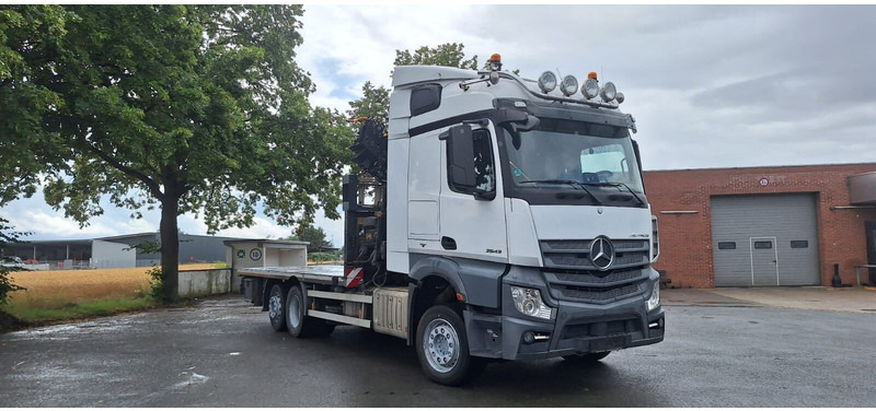 Mercedes-Benz Actros 2543 - Truk flatbed: gambar 1 Mercedes-Benz Actros 2543 - Truk flatbed: gambar 1