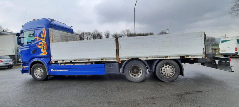 Scania G440 Pritsche 6x2 Kran am Heck vor - Truk flatbed, Truk derek: gambar 5 Scania G440 Pritsche 6x2 Kran am Heck vor - Truk flatbed, Truk derek: gambar 5