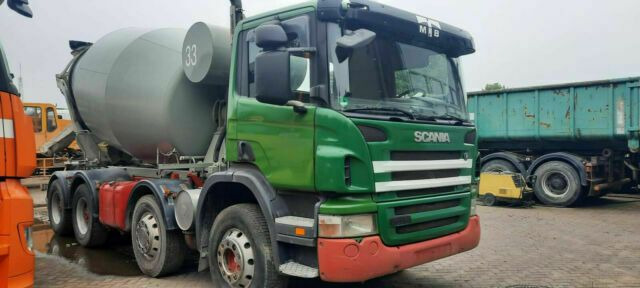 Scania P340PS 4-Achser 8x4 Betonmischer Euro:4 - Truk pengaduk beton: gambar 2 Scania P340PS 4-Achser 8x4 Betonmischer Euro:4 - Truk pengaduk beton: gambar 2