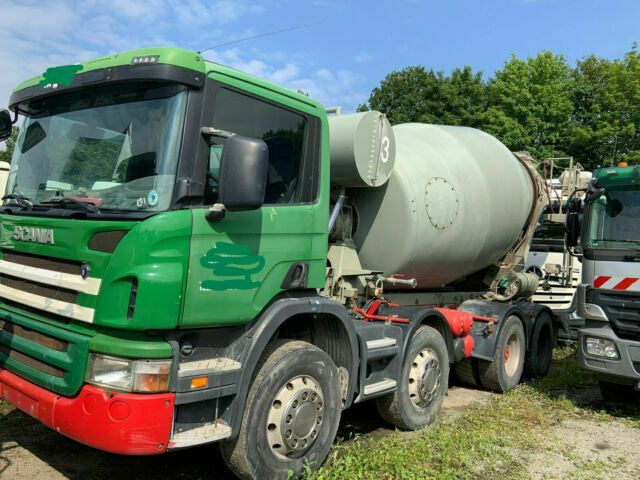 Scania P340PS 8x4 Blatt/Blatt 1-Hand - Truk pengaduk beton: gambar 1 Scania P340PS 8x4 Blatt/Blatt 1-Hand - Truk pengaduk beton: gambar 1