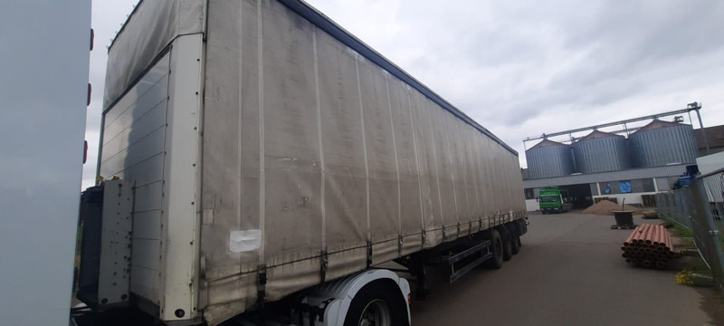 Schmitz Cargobull 3-Achser Pritsche Plane - Semi-trailer dengan terpal samping: gambar 3 Schmitz Cargobull 3-Achser Pritsche Plane - Semi-trailer dengan terpal samping: gambar 3
