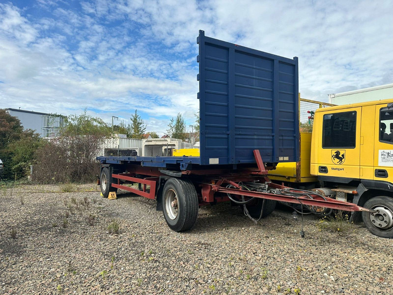 Schmitz Cargobull WF18 mit Plattform - Trailer flatbed: gambar 1 Schmitz Cargobull WF18 mit Plattform - Trailer flatbed: gambar 1