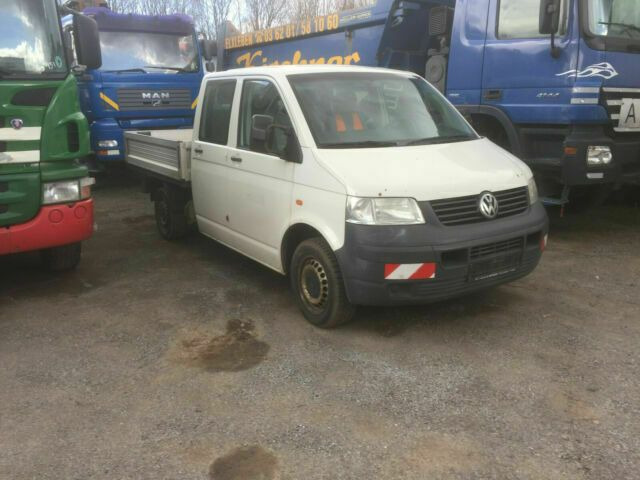 Volkswagen T5 Pritsche Doka - Van flatbed, Van kombi: gambar 1 Volkswagen T5 Pritsche Doka - Van flatbed, Van kombi: gambar 1