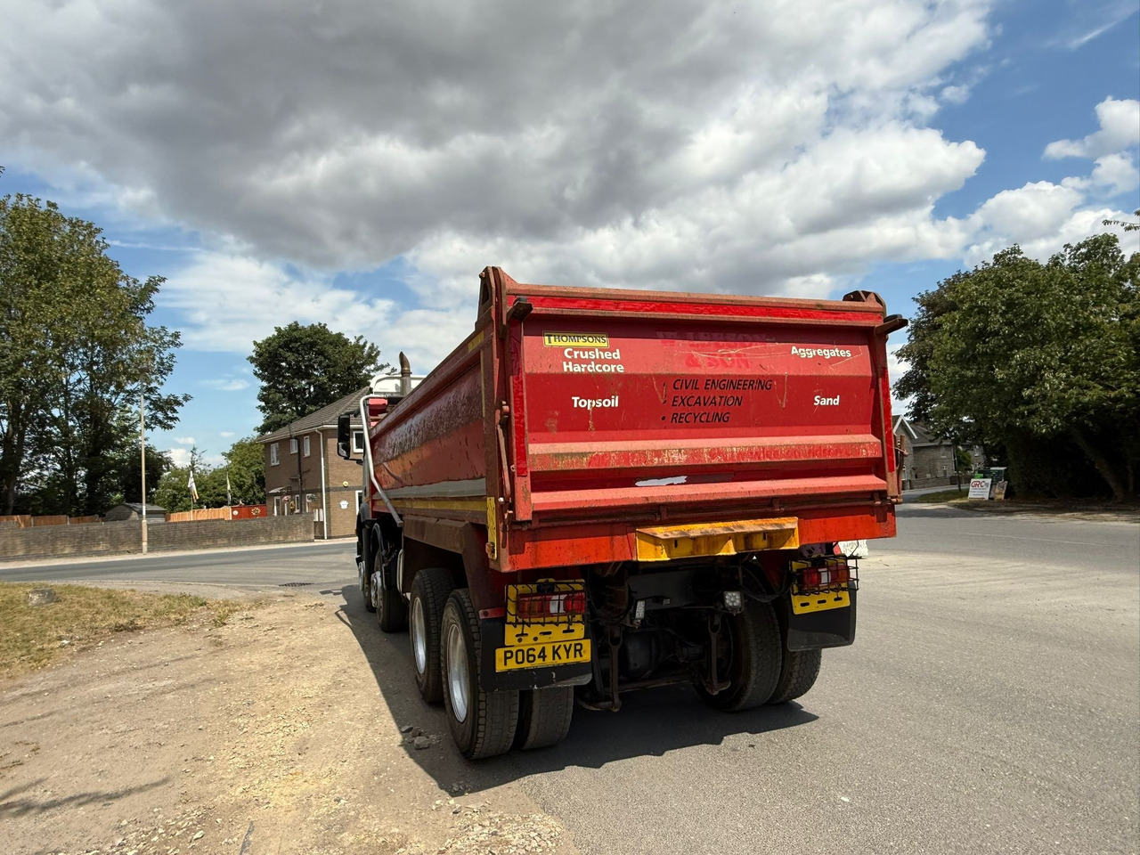 Truk jungkit 2014 Mercedes Arocs Tipper Truck RFE: gambar 25