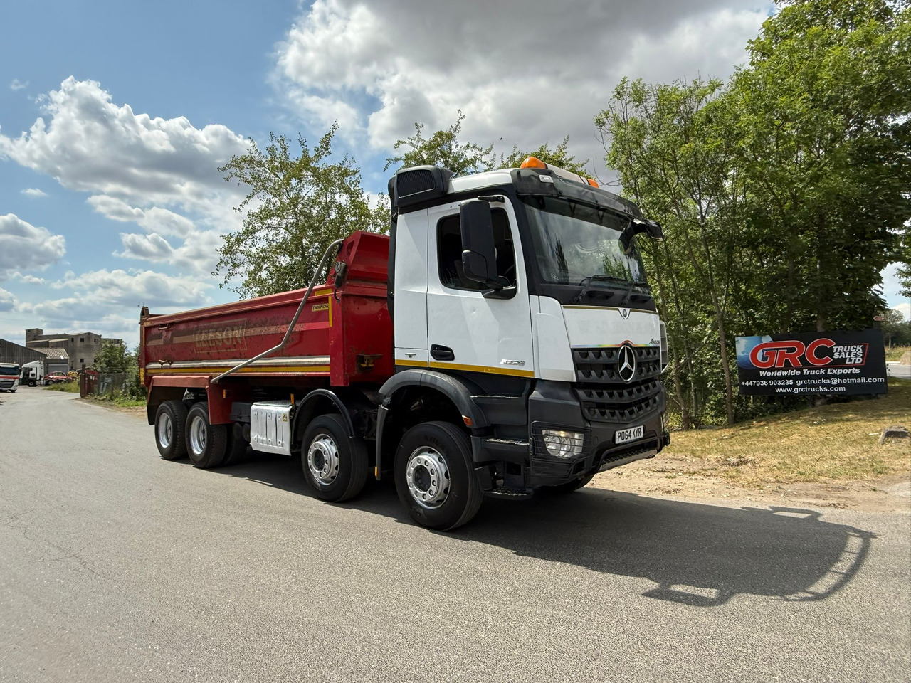 2014 Mercedes Arocs Tipper Truck RFE - Truk jungkit: gambar 5 2014 Mercedes Arocs Tipper Truck RFE - Truk jungkit: gambar 5