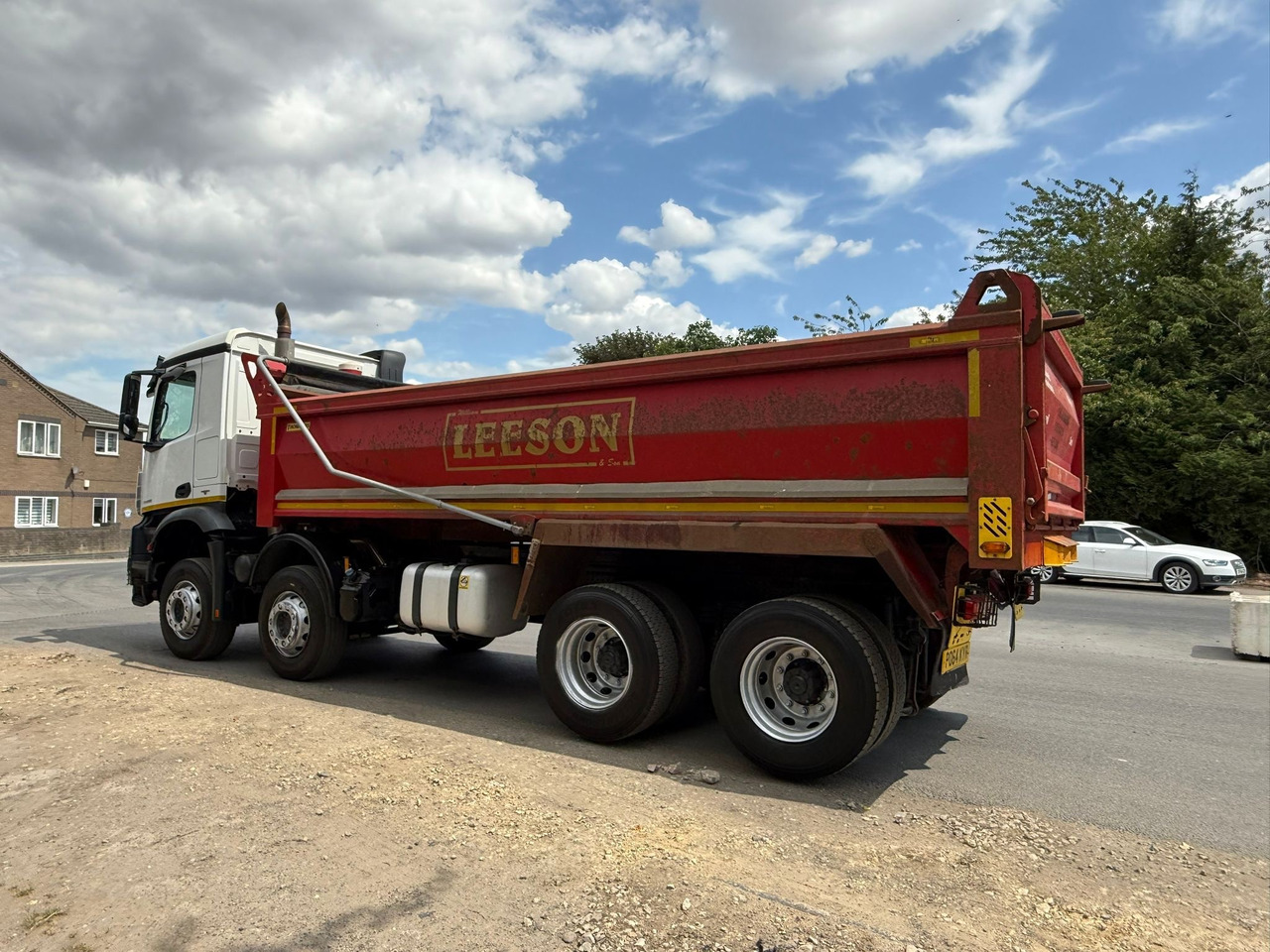Truk jungkit 2014 Mercedes Arocs Tipper Truck RFE: gambar 20
