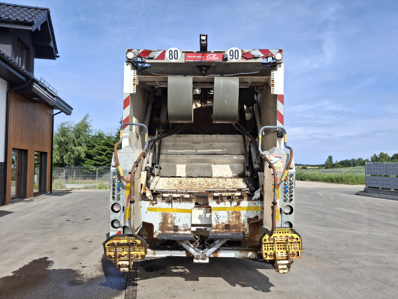 MAN MAN TGS 28.360 Śmieciarka Müllwagen Garbage Truck FAUN 3 Osie - Truk sampah: gambar 4 MAN MAN TGS 28.360 Śmieciarka Müllwagen Garbage Truck FAUN 3 Osie - Truk sampah: gambar 4