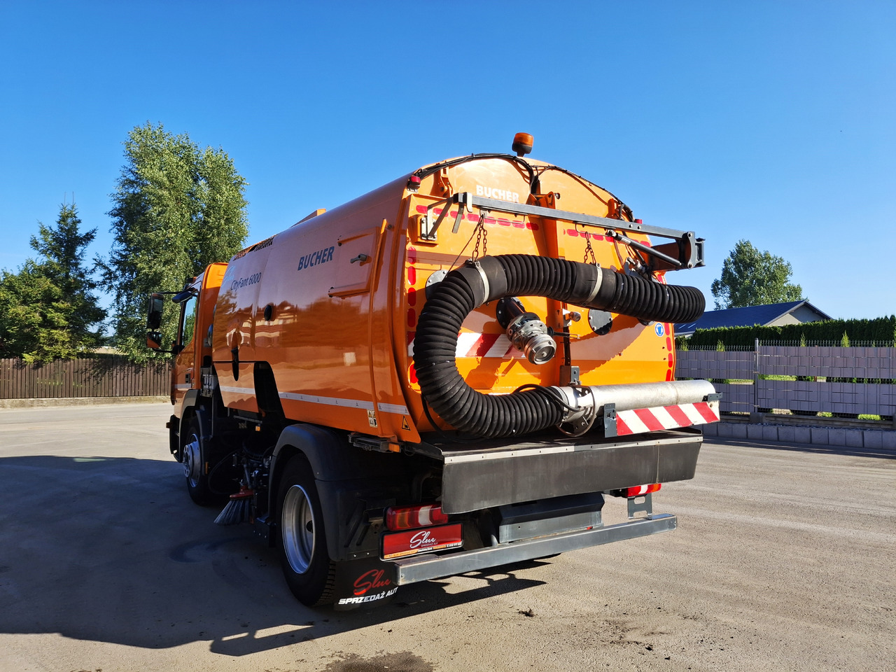 MERCEDES-BENZ Atego 1523 Zamiatarka Kehrmaschine BUCHER CityFant 6000 Euro 6 PM10 L/R Rura Do Liści - Penyapu jalan: gambar 3 MERCEDES-BENZ Atego 1523 Zamiatarka Kehrmaschine BUCHER CityFant 6000 Euro 6 PM10 L/R Rura Do Liści - Penyapu jalan: gambar 3