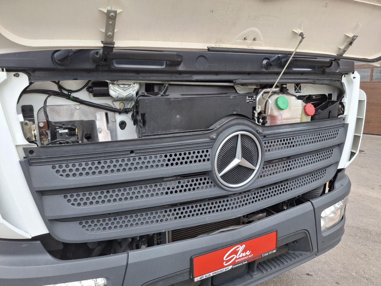 Penyapu jalan MERCEDES-BENZ Atego 1523 Zamiatarka Kehrmaschine Schmidt Street King 660 Euro 6 PM10 2 Motoren Szczotki L/R 2016r: gambar 44